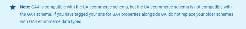 GA4 Schema