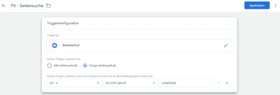 PageView - Seitensuche