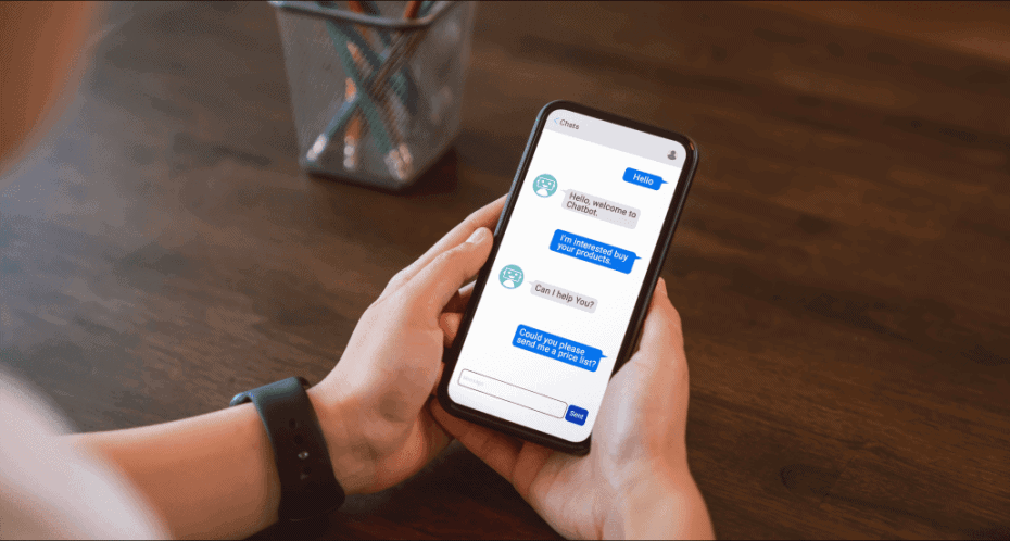 Chatbot Foto Smartphone