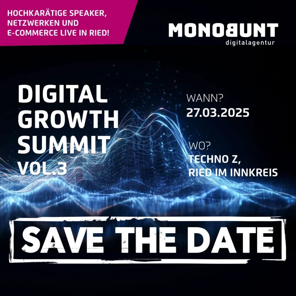 Digital Growth Summit Vol. 3 - Save the Date