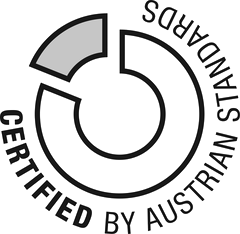 Certified by Austrian Standards