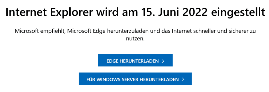 IE End of Life