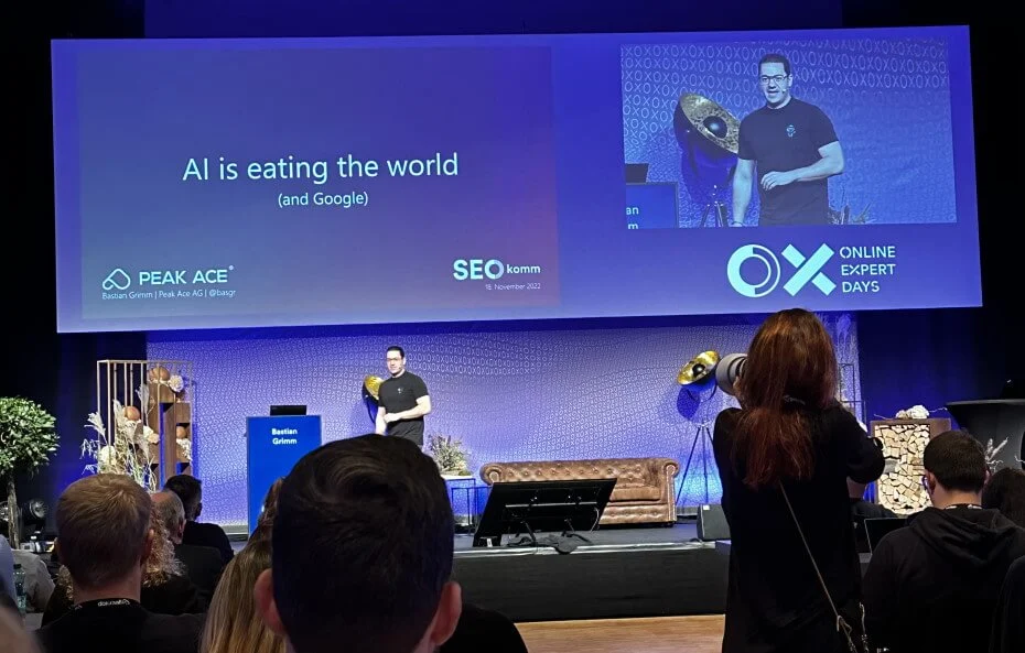 SEOkomm 2022 Keynote Grimm Google AI