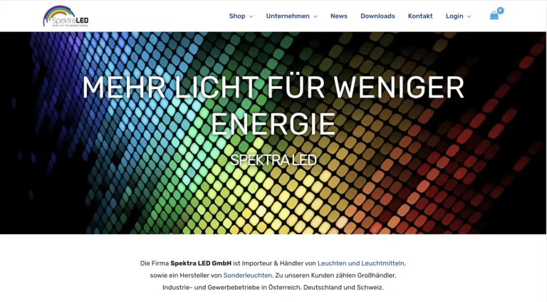 Spektra LED: Mehr Licht für weniger Energie